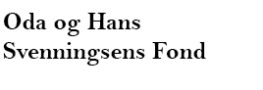 Oda og Hans Svenningsens Fond